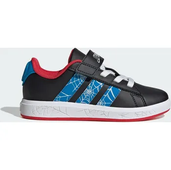 Dětská běžecká obuv ADIDAS Dětské boty Marvel Spider-Man Grand Court 39 2/3 MODRÁ|ČERNÁ|ČERVENÁ