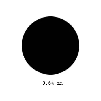 tyč kruhová průměr 0,64mm délka 350mm 10ks Evergreen 219