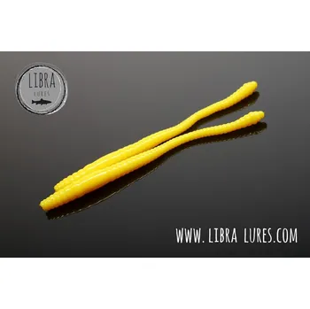 Umělá nástraha Libra Lures DYING WORM 70 Yellow 007 (Krill)