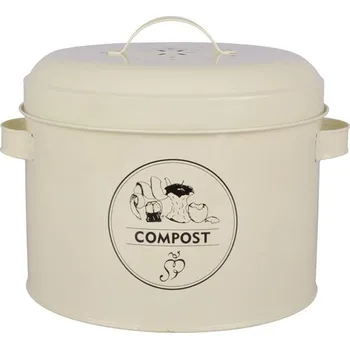 Dóza na potraviny Egodekor Kovová dóza na bioodpad s filtrem