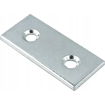 Tesařské kování 10 x Plochý nábytkový spojovací prvek 40x17mm, tesařské spojky