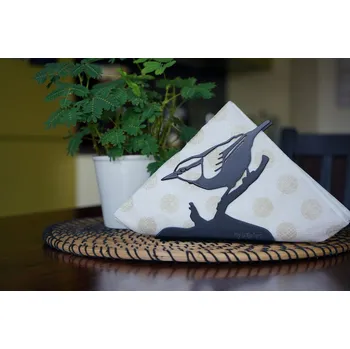 My little art Kovový držák na ubrousky - různé druhy Varianta: černý brhlík