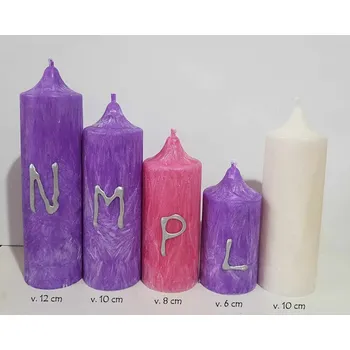 Svíčka Ruční výroba Adventní svíčky 4+1 Vůně orient