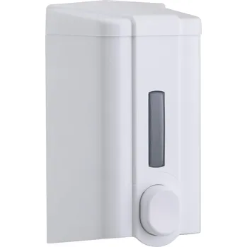 Ruční dávkovač mýdla nástěnný deClean 500 ml bílý