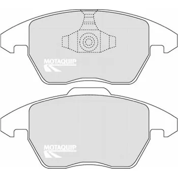 Brzdová destička Sada brzdových destiček, vždy 4 kusy v sadě MOTAQUIP LVXL1254