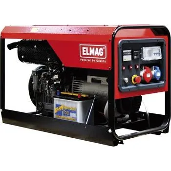 Elektrocentrála ELMAG elektrocentrála diesel SED 10000 WDE-AVR s motorem Lombardini 25LD 425