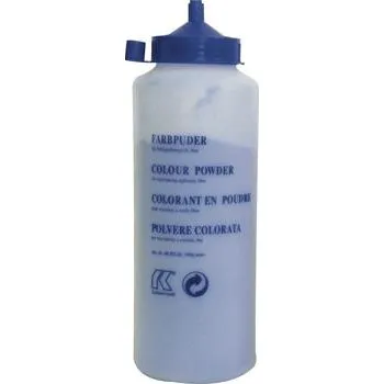 KAUFMANN barevná mletá křída modrá 1000 g v lahvičce