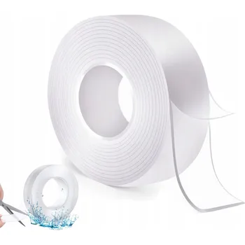 Lepicí páska Oboustranná lepicí páska 5M Průhledná Nano páska Silná oboustranná