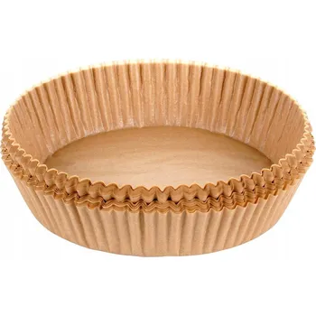 Obraz 10x Organizér DO AIR FRYER fritézy bez tuku papírová kulatý 19 cm