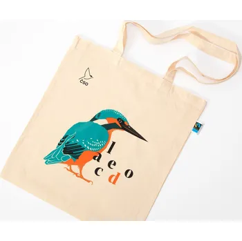 Plátěná taška s ledňáčkem