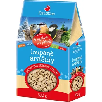 Krmivo pro ptáka Forestina CZ Arašídy celé Forestina 500 g