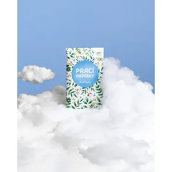 Prací prášek Prací papírky EcoHaus 5 praní kouzlo bavlny