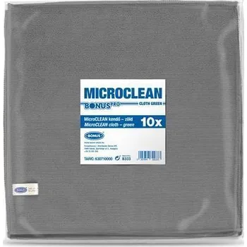 Papírový kapesník BONUS Utěrka MicroCLEAN, šedá, univerzální, 10 ks, 32 x 32 cm, BONUS B192 ,balení 10 ks 556319