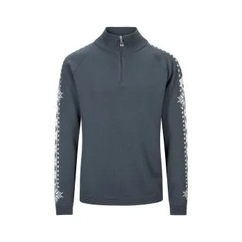 Pánské termoprádlo Dale Dale GEILO pánský svetr Steel, Offwhite