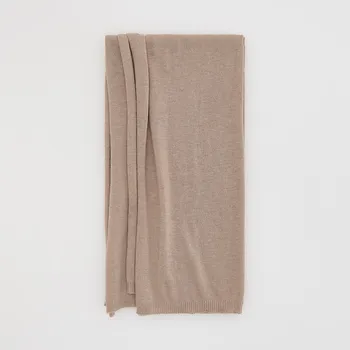 Čepice Reserved - Hladký šál - béžová - 680FD-08X - 680FD-08X-ONE