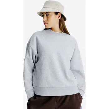 Dámská mikina DECATHLON Dámská mikina s kulatým výstřihem Elementals 2XL ŠEDÁ