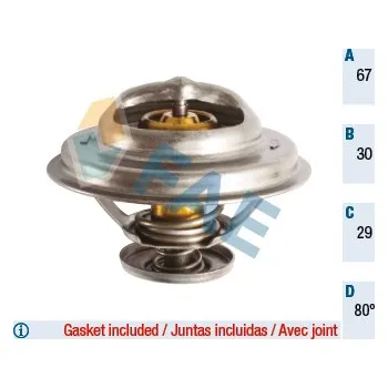 Chladič motoru Termostat chladící kapaliny FAE 5301680