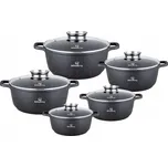 Sada hrnců Zilner PREMIUM BLACK, 10 dílů.