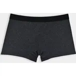 Pánské boxerky BB005 - M / tmavě šedý melír