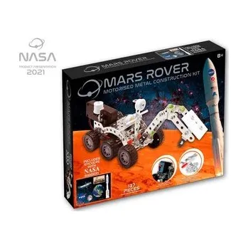 autíčko NASA vesmírné vozidlo kovové na baterie v krabičce