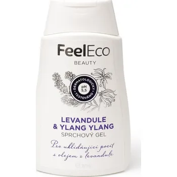 Sprchový gel FeelEco sprchový gel Levandule & Ylang-Ylang 300 ml