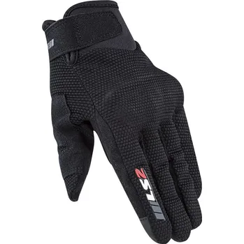 Moto rukavice LS2 RAY LADY GLOVES BLACK - XS