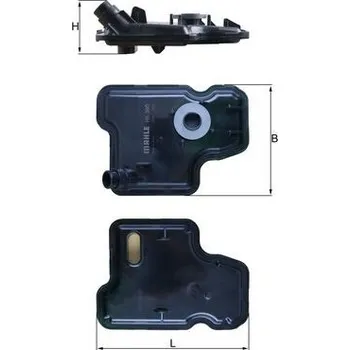 Filtr automatické převodovky MAHLE ORIGINAL HX 395
