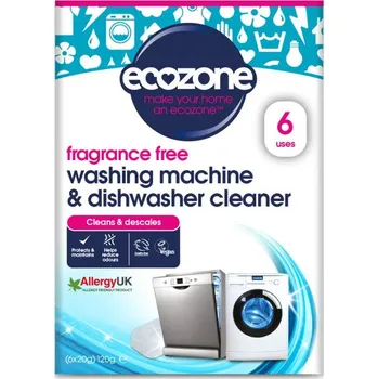 Čistič myček Ecozone Čistič pračky a myčky na nádobí - 6 dávek