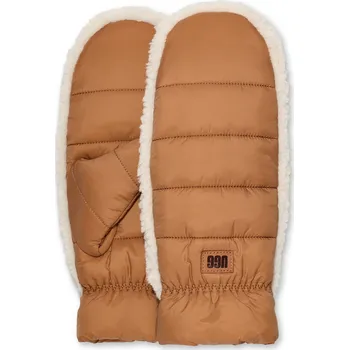 Rukavice Dámské Rukavice UGG W AW UGGFLUFF MITTEN 101019-CHE – Hnědá L/XL