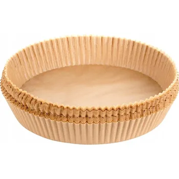 Obraz 100x Organizér DO FRITÉZY Air Fryer, papírová, bez tuku, kulatý, 23 cm