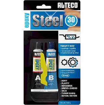 Průmyslové lepidlo Alteco Epoxy Steel epoxidové lepidlo 57g - 1Ks