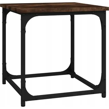 Konferenční stolek Industriální odkládací stolek 40x40x40 cm, dub