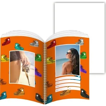 Blok Notes A6 s vlastní fotografií v kroužku 64 stran FN-01-A6-64-B Nižší cena pro více kusů!