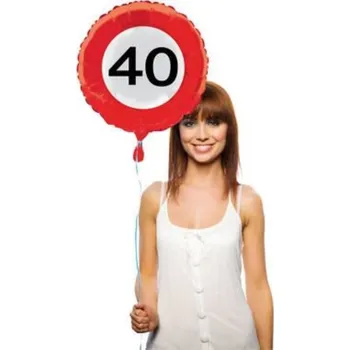 Tarra Balónek fóliový dopravní značka 40 let
