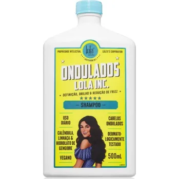 Šampon Lola Cosmetics Ondulados Lola Inc. Shampoo hydratační šampon pro vlnité a kudrnaté vlasy 500 ml