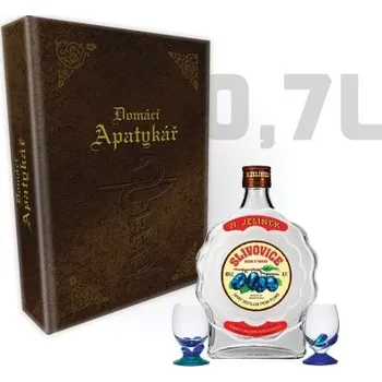 Domácí apatykář - Velká léčivá kniha se Slivovicí 0,7 l LK-0032-07l-SLI Nižší cena pro více kusů!