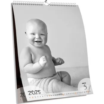 Fotokalendář Nástěnný brilantní kalendář s vlastní fotografií NKN-06-A5 nástěnný foto-kalendář 2026 NKN-06-A5-BRIL Nižší cena pro více kusů!