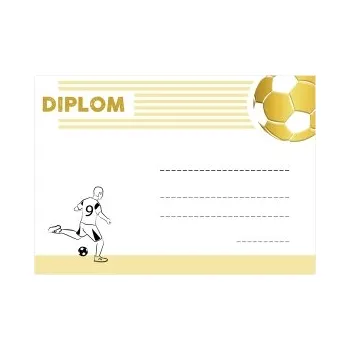 Tiskopis Sportovní diplom - Fotbal, fotbalista - A5 DIP-021-A5 Nižší cena pro více kusů!