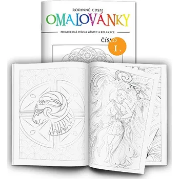 omalovánky Rodinné CDSM omalovánky 01-2016 OMAL-C-2016-01