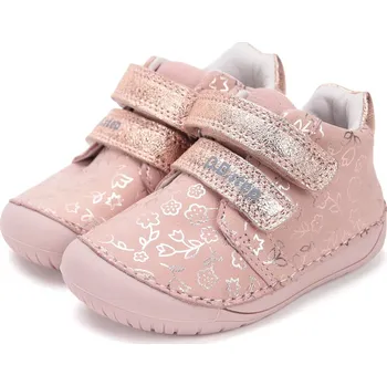 Dívčí polobotky DD Step S070-52724 Baby Pink 25, Vnitřní délka boty: 16,4 cm, Vnitřní šířka boty: 6,9 cm