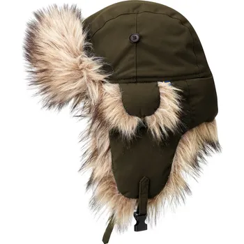 Pokrývka hlavy zimní čepice FJÄLLRÄVEN Nordic Heater Dark Olive - XL