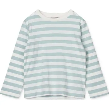 Dívčí oblečení Dětské tričko s dlouhým rukávem Liewood LW17329 modrá 50X, vel. 56