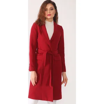 Dámský kabát Dámský kabát dewberry dewberry tmavě červená 1407547