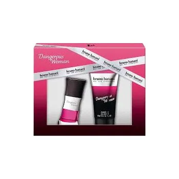 Dámský parfém Bruno Banani Dangerous For Woman EdT 20 ml + sprchový gel 50 ml dárková sada