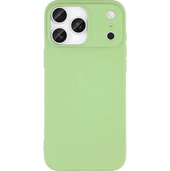 Pouzdro na mobilní telefon Matný kryt z měkkého plastu pro iPhone 17 Pro - zelený