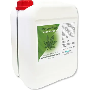 Masážní přípravek MEDISTAR CZ Konopný olej 5000ml dávkování: Bez pumpy