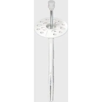 Omítka Talířová hmoždinka s kovovým trnem 10x420mm 50ks - Cena při odběru uceleného zateplovacího systému (izolant, lepidlo, perlinka, příslušenství)