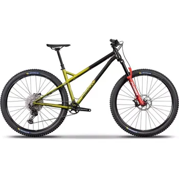 Horské kolo Qayron 29" Horské kolo Qayron Spyro CrMo Q Black/Limetal velikost rámu - palce - cm 19,5 - (50 cm)