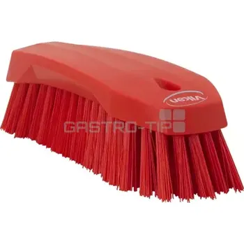 Mycí kartáč na vozidlo Kartáč VIKAN ruční tvrdý 60x200 - červený