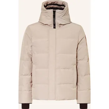 Pánská bunda Canada Goose Pánská Péřová Bunda Macmillan, světle šedá, 50